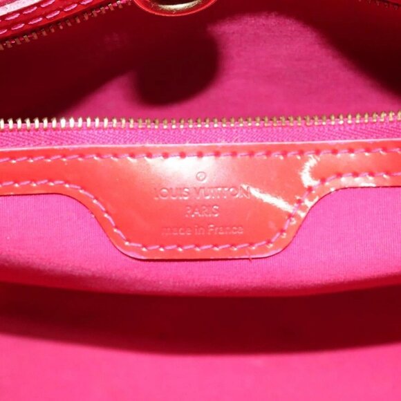 LOUIS VUITTON Vernis Wilshire Boulevard Hand Bag Rose Pop - Picture 12 of 15